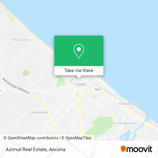 Azimut Real Estate map