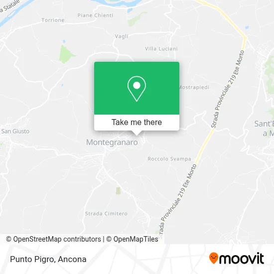 Punto Pigro map