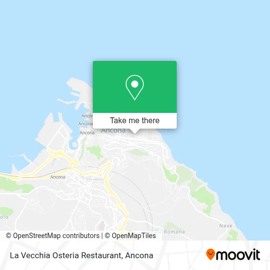 La Vecchia Osteria Restaurant map