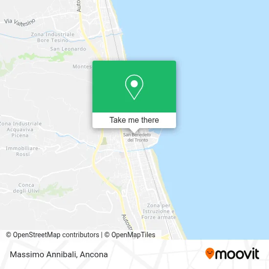 Massimo Annibali map