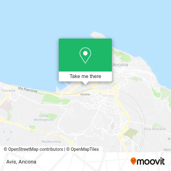 Avis map