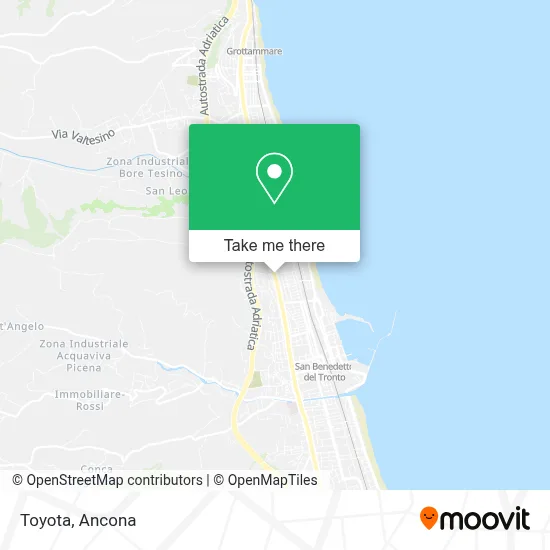 Toyota map