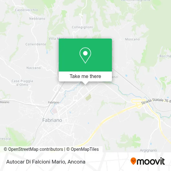 Autocar Di Falcioni Mario map
