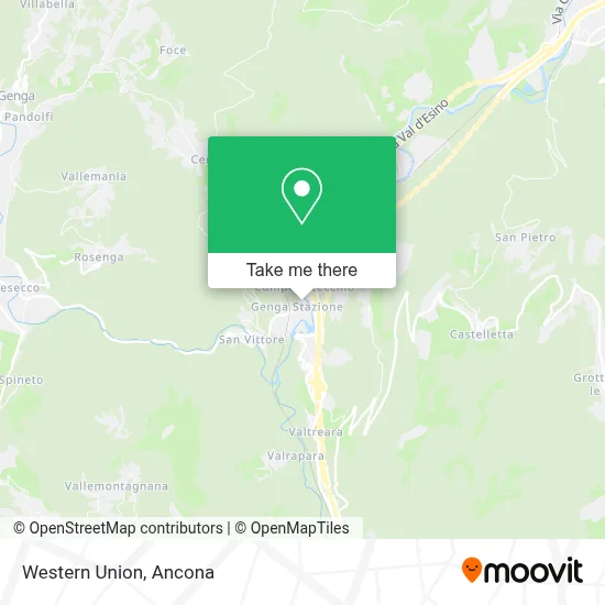 Western Union map