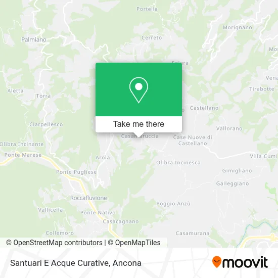 Santuari E Acque Curative map
