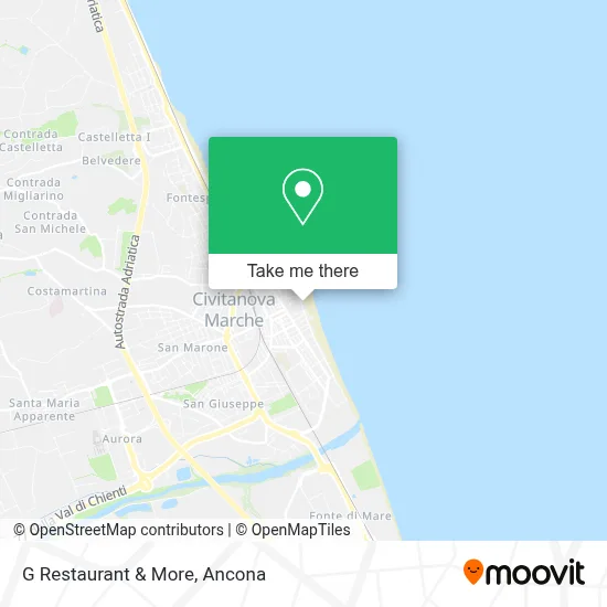 G Restaurant & More map