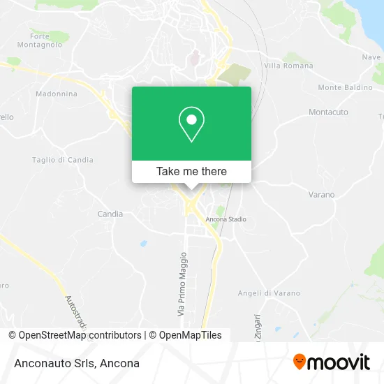 Anconauto Srls map