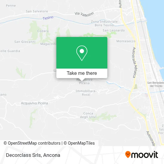 Decorclass Srls map