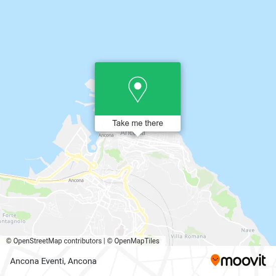 Ancona Eventi map