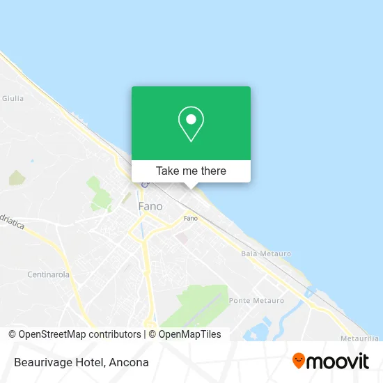 Beaurivage Hotel map