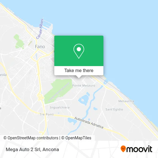 Mega Auto 2 Srl map
