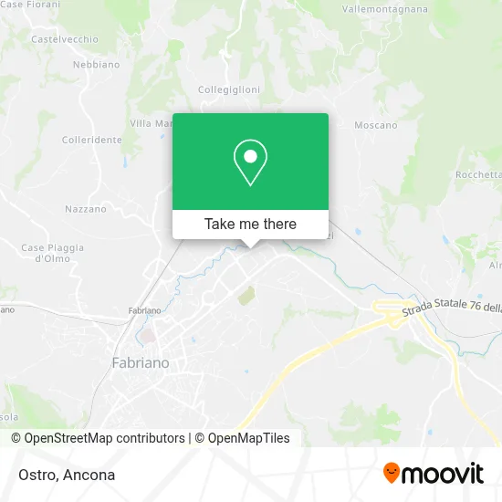 Ostro map