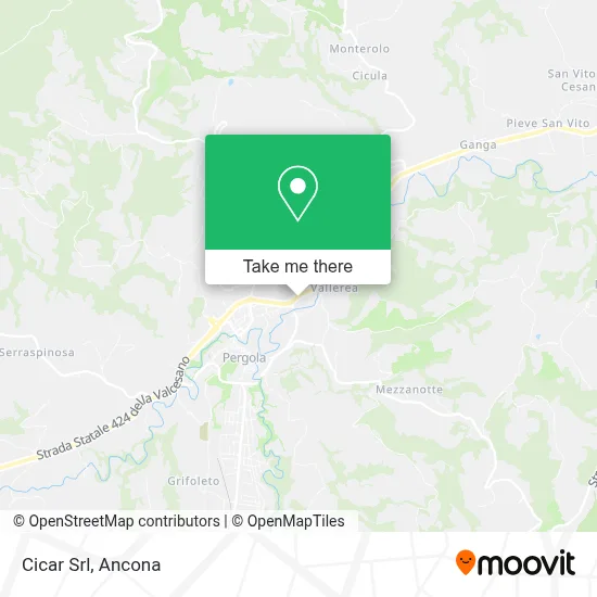 Cicar Srl map