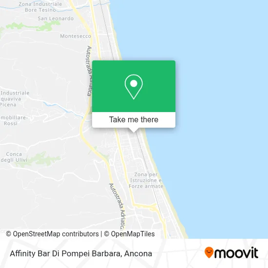 Affinity Bar Di Pompei Barbara map