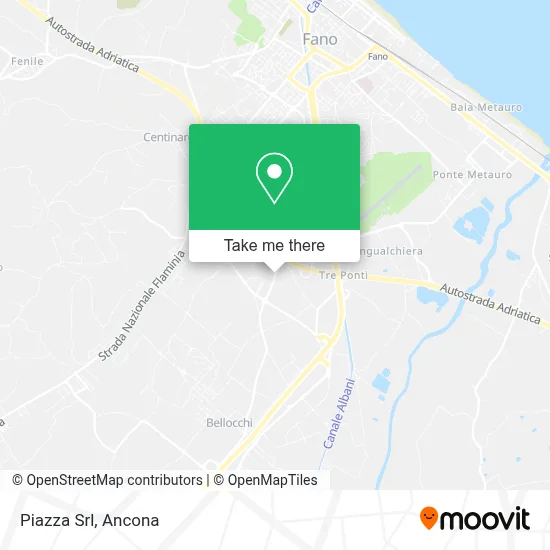 Piazza Srl map