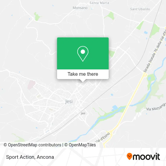Sport Action map