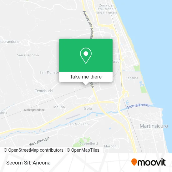 Secom Srl map