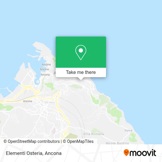 Elementi Osteria map