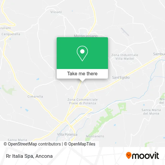 Rr Italia Spa map