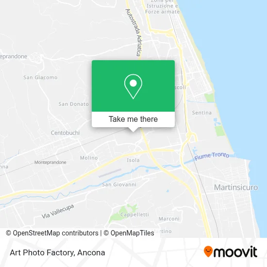 Art Photo Factory map