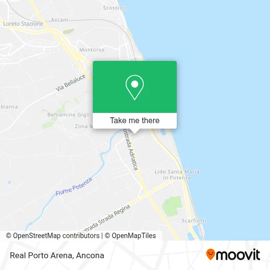 Real Porto Arena map