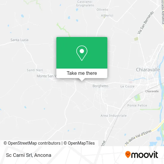 Sc Carni Srl map