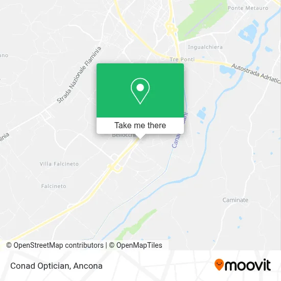 Conad Optician map