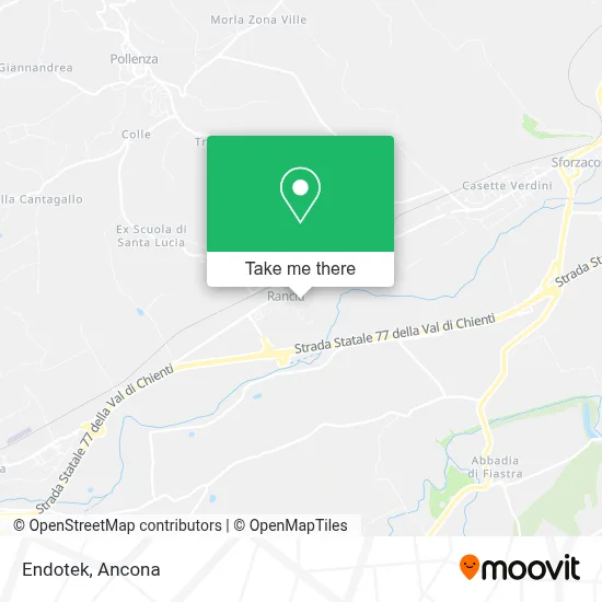Endotek map