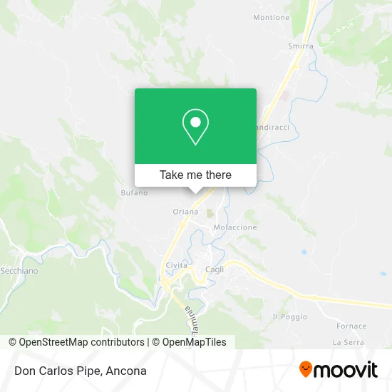 Don Carlos Pipe map