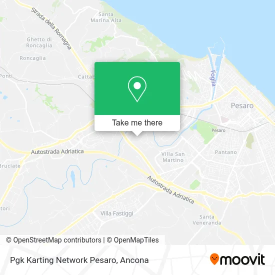 Pgk Karting Network Pesaro map