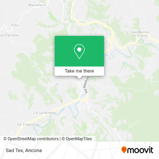 Sad Tex map