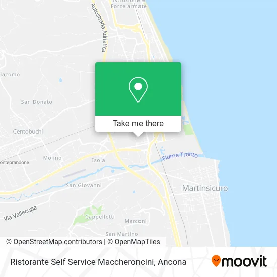 Ristorante Self Service Maccheroncini map