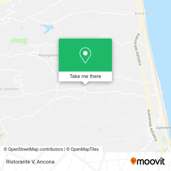 Ristorante V map