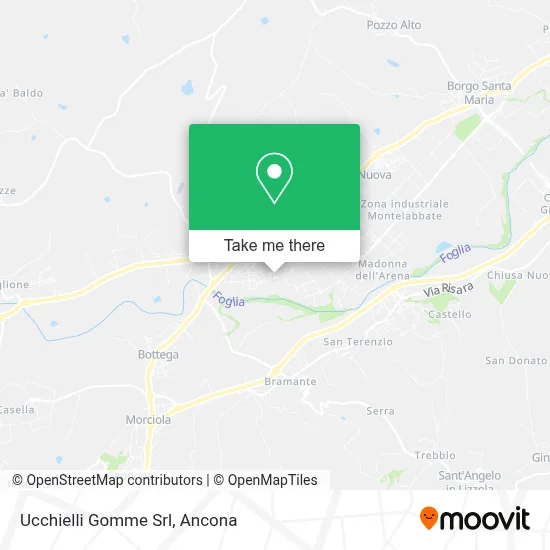 Ucchielli Gomme Srl map