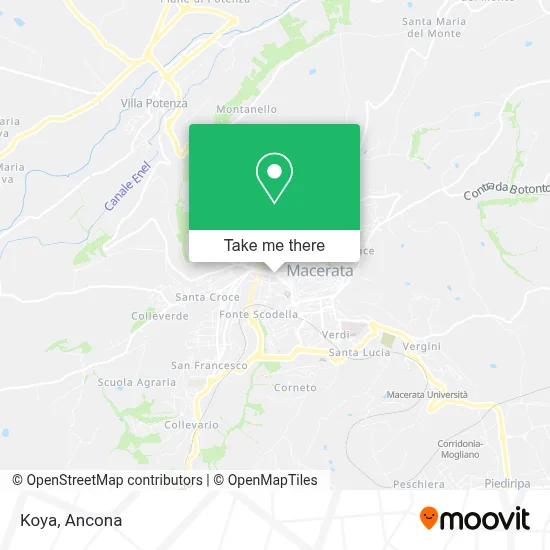 Koya map