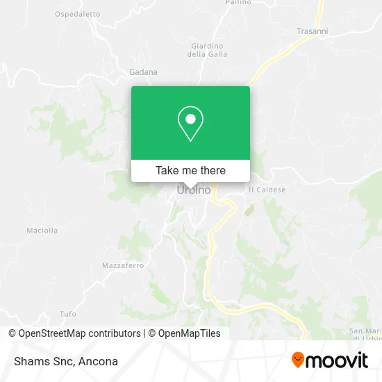 Shams Snc map