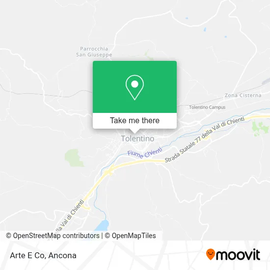 Arte E Co map