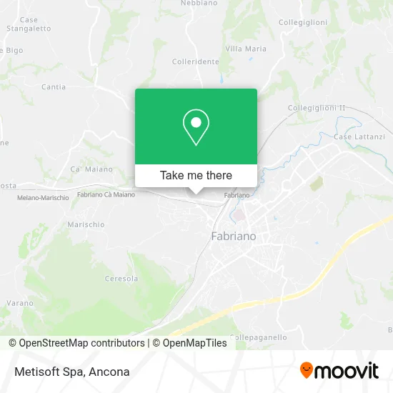 Metisoft Spa map