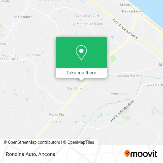 Rondina Auto map
