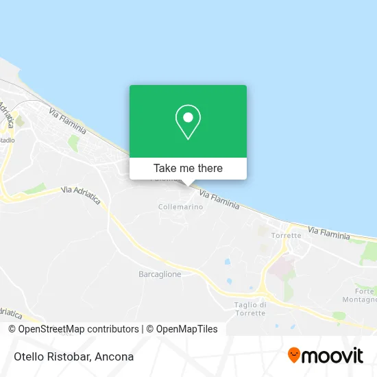 Otello Ristobar map