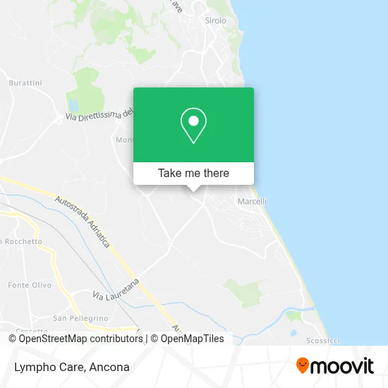 Lympho Care map