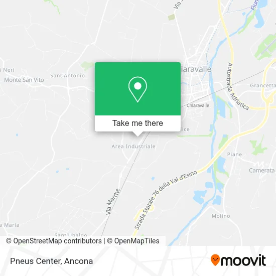 Pneus Center map