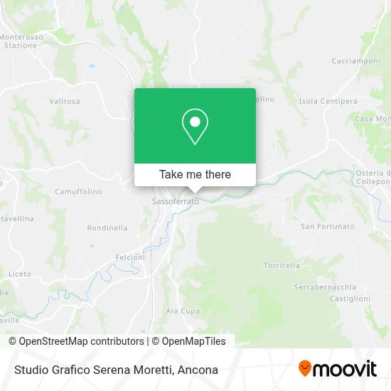 Studio Grafico Serena Moretti map