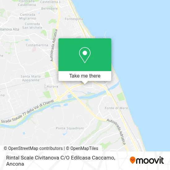 Rintal Scale Civitanova C / O Edilcasa Caccamo map