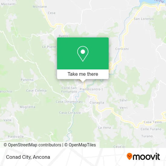 Conad City map