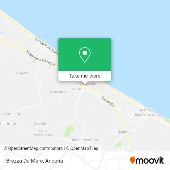 Brezza Da Mare map