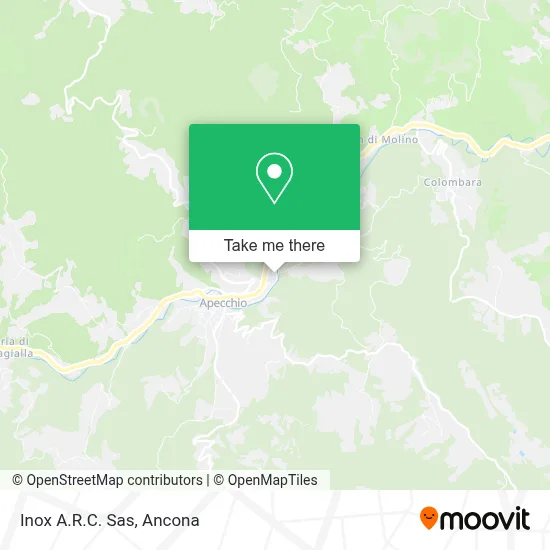 Inox A.R.C. Sas map