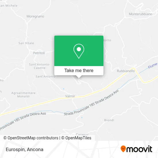 Eurospin map