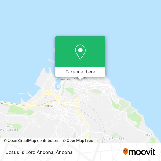 Jesus Is Lord Ancona map