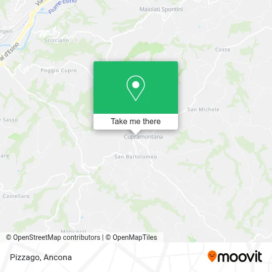 Pizzago map